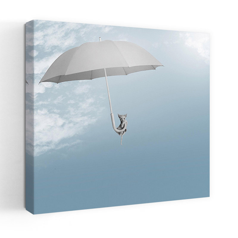 «Riding The Skies», art urbain contemporain, H 36 po x l 36 po