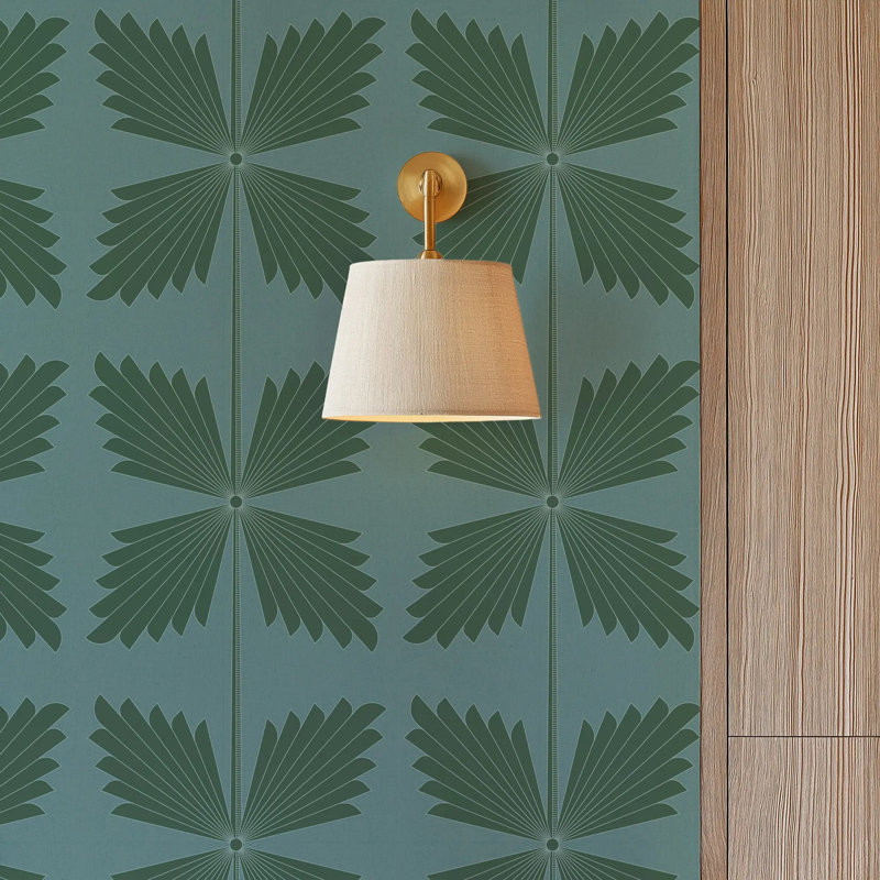 Palmetto - Wallpaper, Premium Paper, Emerald