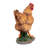 Hen and Rooster Animals Weather Resistant UV Resistant Polyresin Garden Statue