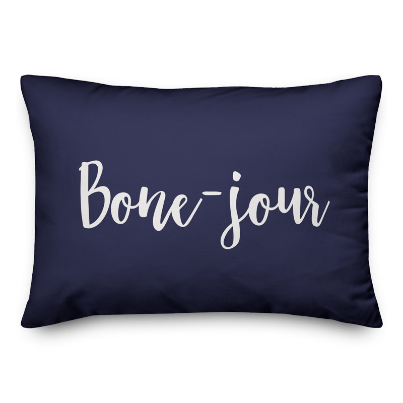  Coussin Bone-Jour, Bleu marine