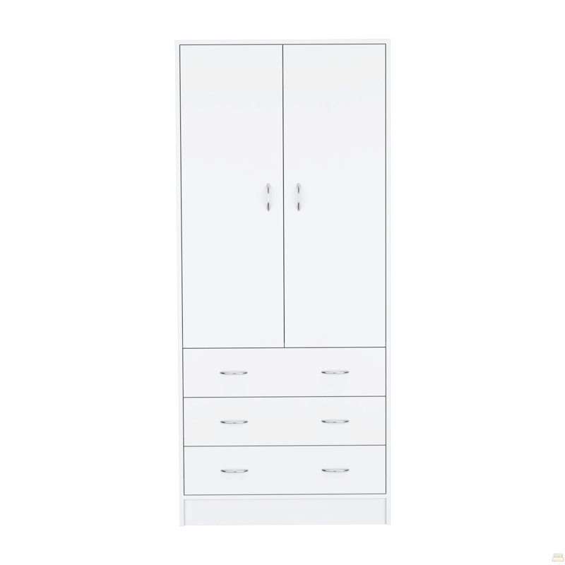 Armoire double porte Taly - blanc