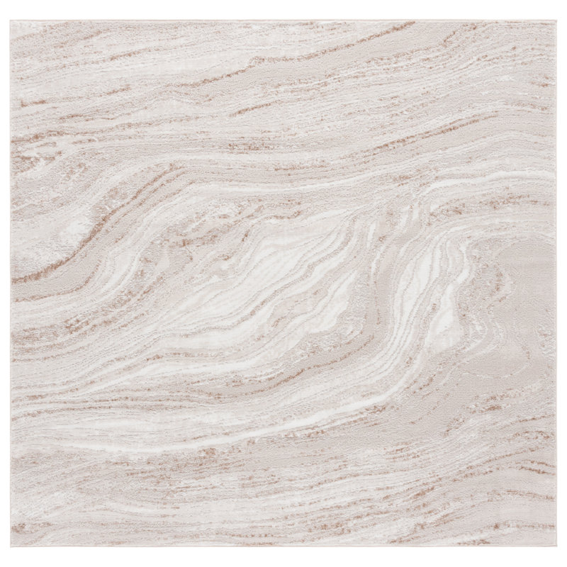 Tapis Yusef Performance Abstract, Carré 6 pi 7 po