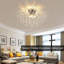 8-Light 70cm Crystal Flush Mount