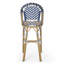 Set Of 2 Outdoor PE Rattan French Barstool-864120202