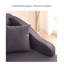 Chaise longue moderne et minimaliste en bois massif et tissu givré pour chambre et salon-2111834676