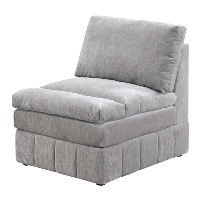 Bowens Fabric Armless Chair