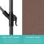 Parasol en porte-à-faux 10 pi Montre-722057546