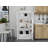 Pantry Cabinet, Double Door,Five Shelves