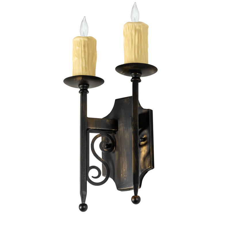 Toscano 2 - Light Candle Wall Light