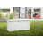 Biohort LeisureTime Water Resistant Metal Deck Box with Lock-109482199-109482202