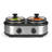 TRU 2.5 Qt. Double Crock Slow Cooker