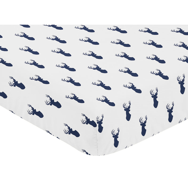 Drap-housse pour lit de bébé en jersey Stag par Sweet Jojo Designs