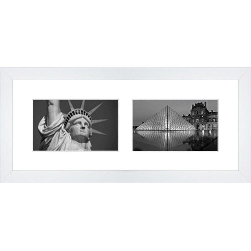 Kirbie Wood Picture Frame with Mat, Dark Brown