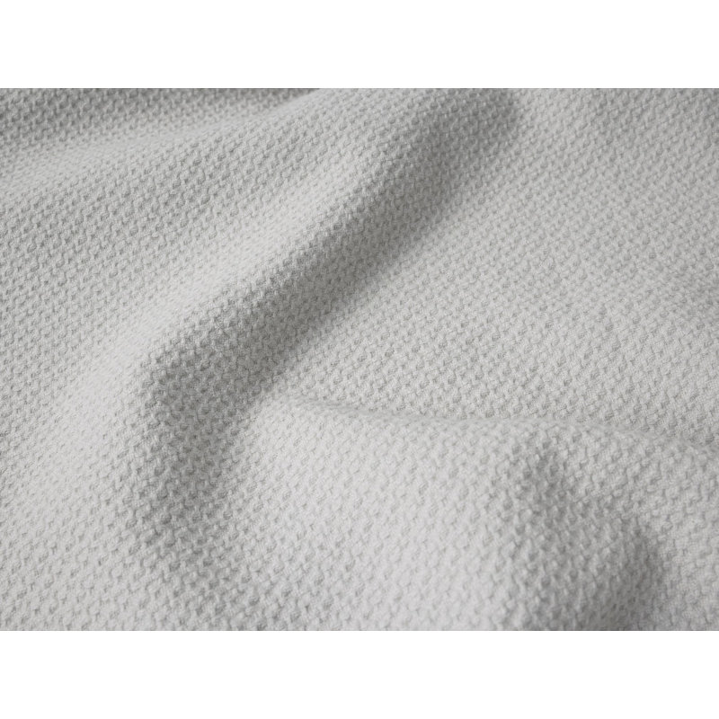 Classic Organic Cotton Blanket, 108" L x 92" W, Cloud Gray