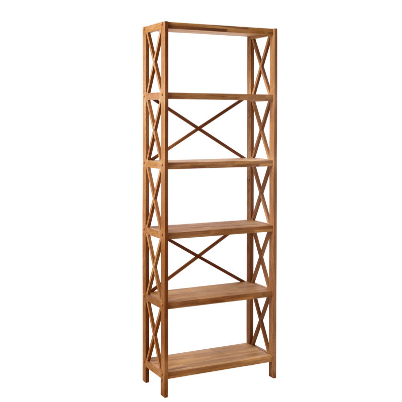 Catherin 198cm H x 70cm W Etagere Bookcase