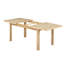 Ensemble de table de salle à manger extensible rustique de 84 pouces avec rallonge amovible de 24 pouces, 6 chaises sans accoudoirs et 2 chaises rembourrées, 9 pièces