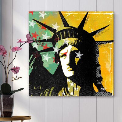 Liberty' by Rick Martin Painting Print on Wrapped Canvas -  Marmont Hill, MH-RICMAR-08-C-18