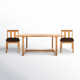 Melrose Rectangular 4 - Person 70.8" Teak Dining Set with Cushions