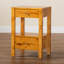 Table de chevet 2 tiroirs Edmeo