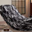 Chaise berçante en forme d'arc rétro