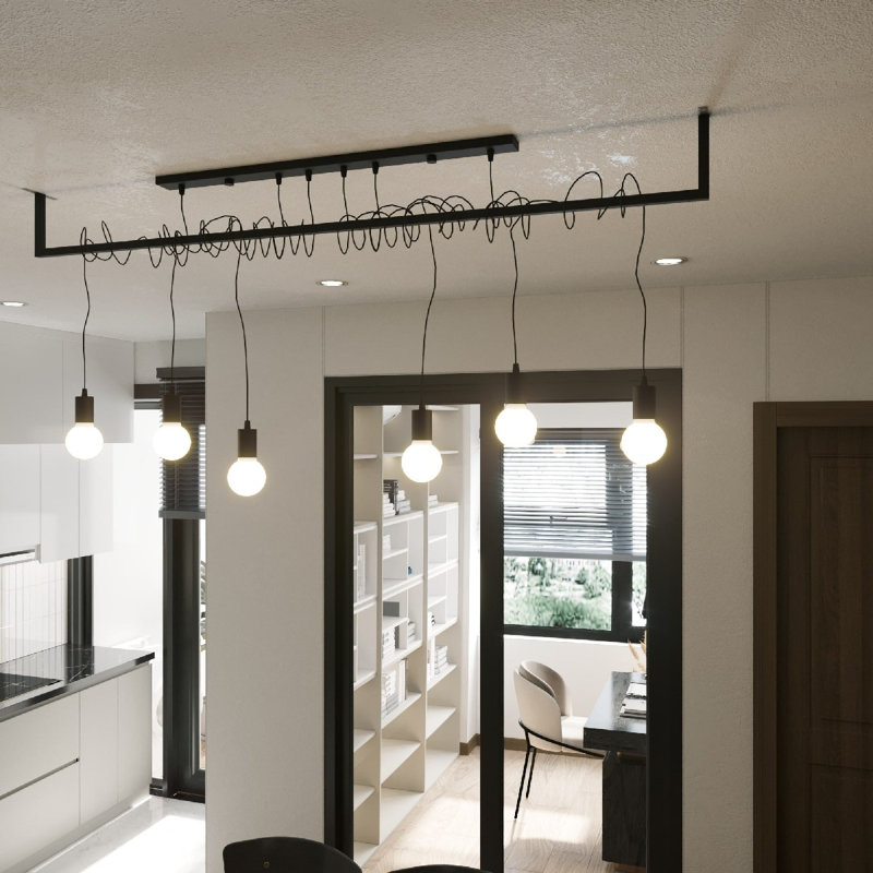Birkholz 4 - Light Kitchen Island Pendant