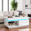 Omer Pedestal Coffee Table with Storagez
