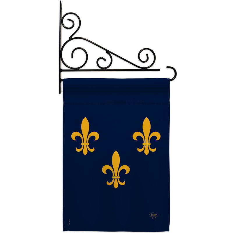 Coussin décoratif en polyester 2 faces 19 x 13 po impressions Ensemble de drapeaux