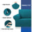 Housse simple pour fauteuil à coussins carrés / rectangulaires-726163754