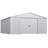 Classic Metal Shed, 14 X 17, Flute Grey-85519986