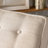 Button Tufted Upholstered Manual Push-Back Recliner -1831055571