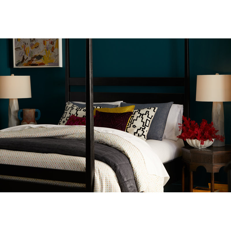 Lyric Fitted Sheet, White, King