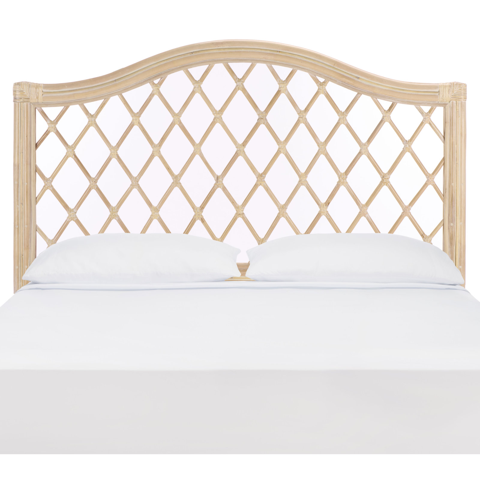 Liv Headboard, Queen, White Washed