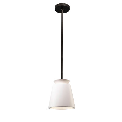 Luminaire suspendu en forme de dôme à 1 lumière Radiance