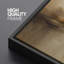 «Neutral Earth Tone Abstract Horizon», art mural moderne minimaliste pour le bureau ou le salon-115165322-115165321