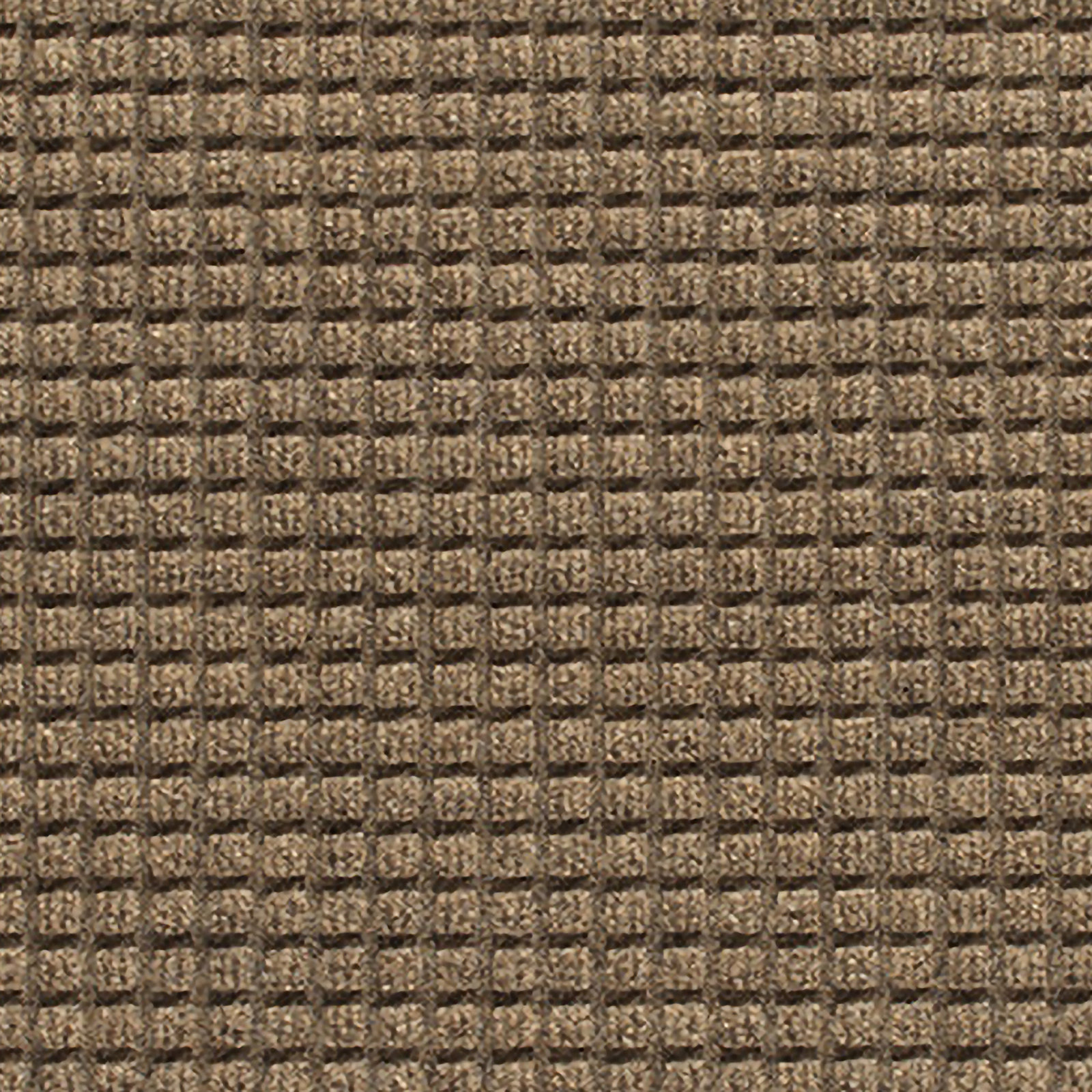 WaterHog Squares Non-Slip Doormat, Camel, Rectangle 1'10" x 5'