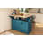 55.7"Large Kitchen Island with 2 Drop Leaf with Power Outlet-129469892