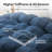 Goose Feather Down Comforter with Pinch Pleat Design-105075369-105075367