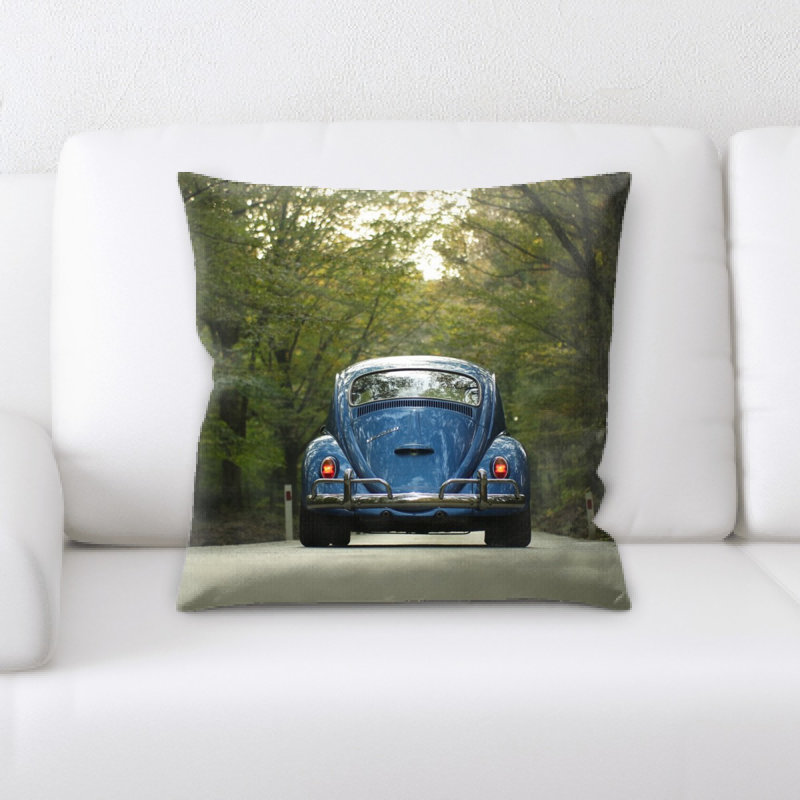 Microsuede Throw Pillow