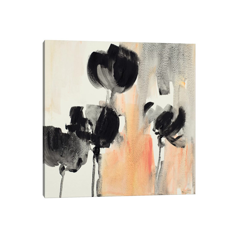 Blushing Tulips II by Lanie Loreth - Wrapped Canvas Painting, 30.48 cm H x 30.48 cm W