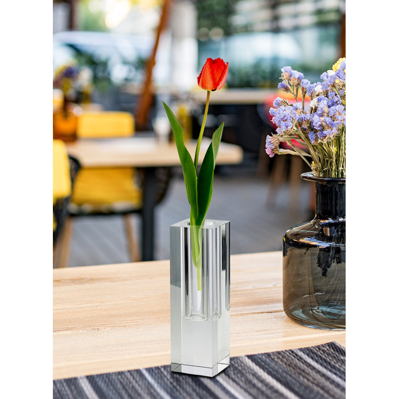 Serene Crystal Table Vase