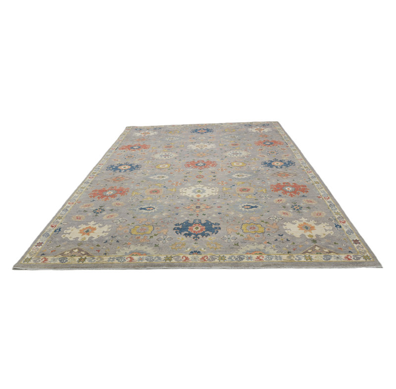 Traditional One-of-a-Kind Rectangle 8'10" x 12'1" Hand Knotted Area Rug
