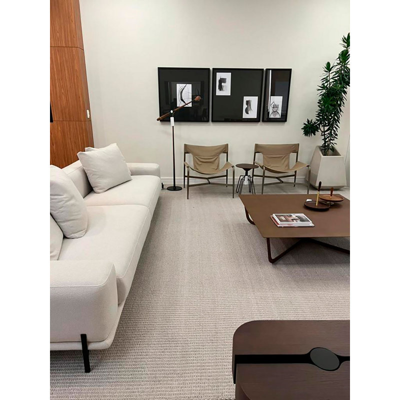Amara Rectangle Area Rug in Light Gray, Rectangle 10' x 14'