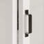 Porte de placard pliante de style grange, 3 panneaux en verre dépoli, bois manufacturé, 50 po x 84 po, avec quincaillerie d'installation (parfaite pour les placards, les garde-manger, les buanderies, les salles de bain et autres petites pièces)-126281993