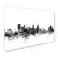 « baltimore maryland horizon », impression sur toile tendue encadrée-22538739