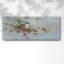 Pic en hiver sur toile-382361259