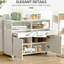Buffet buffet, armoire à café, armoire de cuisine avec tiroirs de rangement