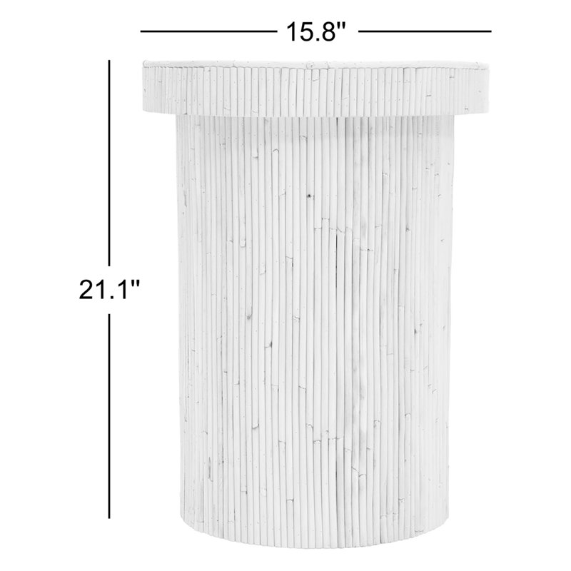 Amein Acadia Rattan Side Table