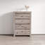 Commode en chêne 34,6 po 4S Kansas