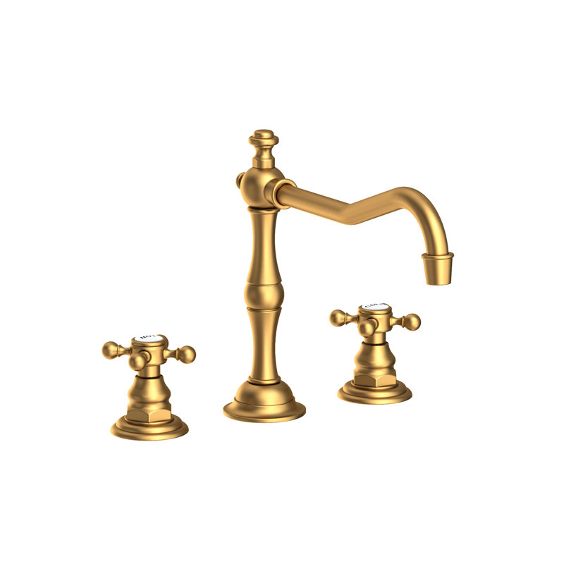 Chesterfield Double Handle Kitchen Faucet, Satin Bronze (PVD)