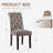 Artemisia Tufted Upholstered Wooden Dining Chairs-1117728381
